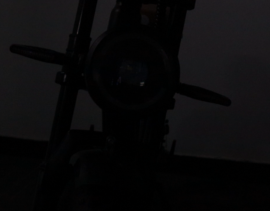 Powerful Front Light with Side Turn Signals