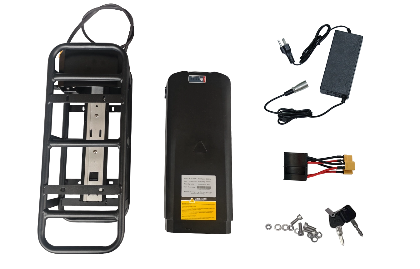 Apex 50 Rear Rack Auxiliary Battery Kit - Extend Your Range