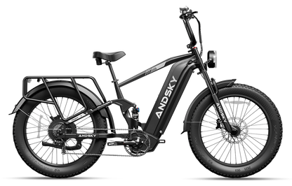 hyper electric bicycles Andsky Hyper X 60V 25Ah Electric Mountain Bike - Glacier White