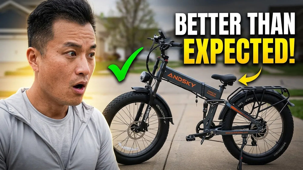 This Foldable Fat Tire E-Bike Is Better Than I Expected!
