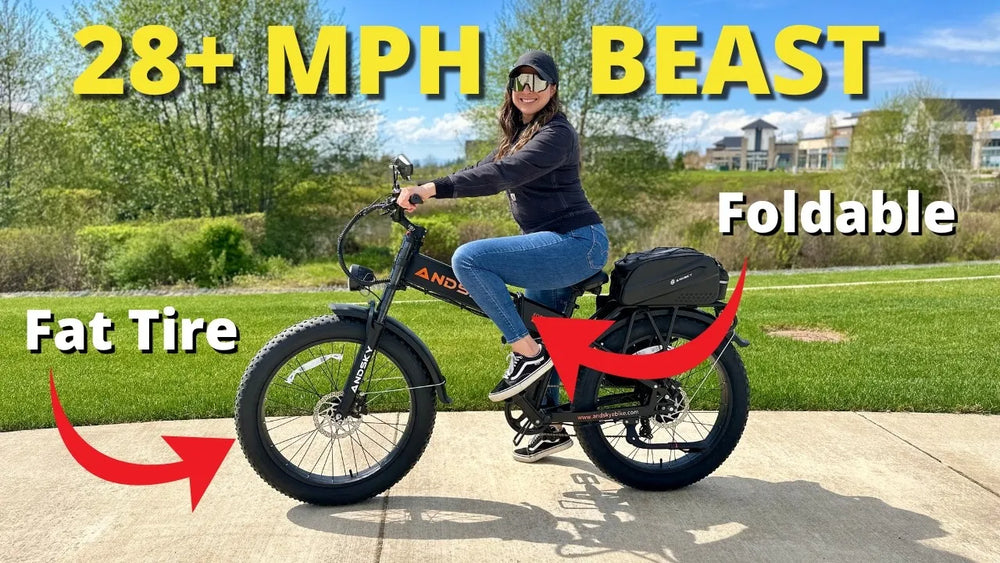FAST, Foldable, Fat Tire E-Bike You've Never Seen...Andsky Forge 26 Review